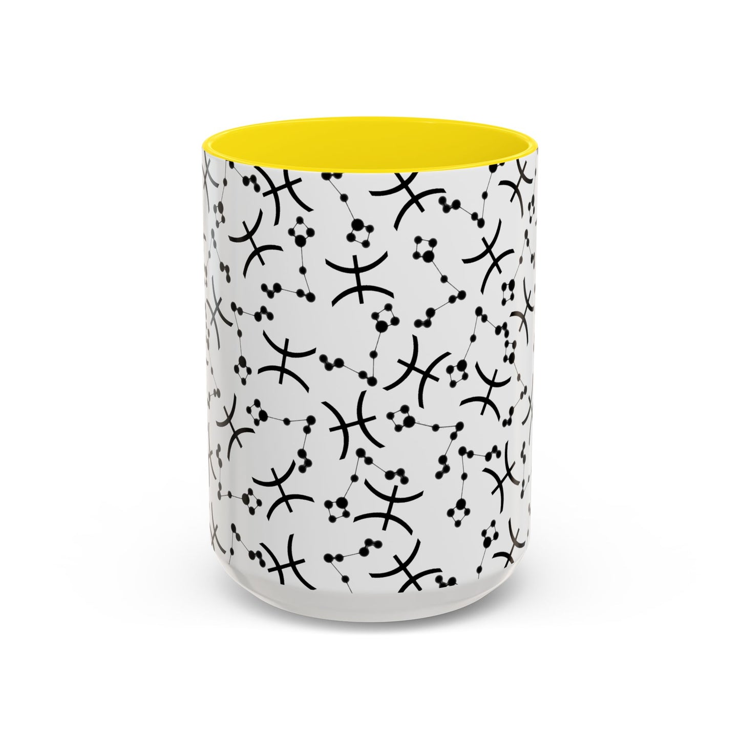 Accent Coffee Mug with the Pisces sign (11, 15oz)