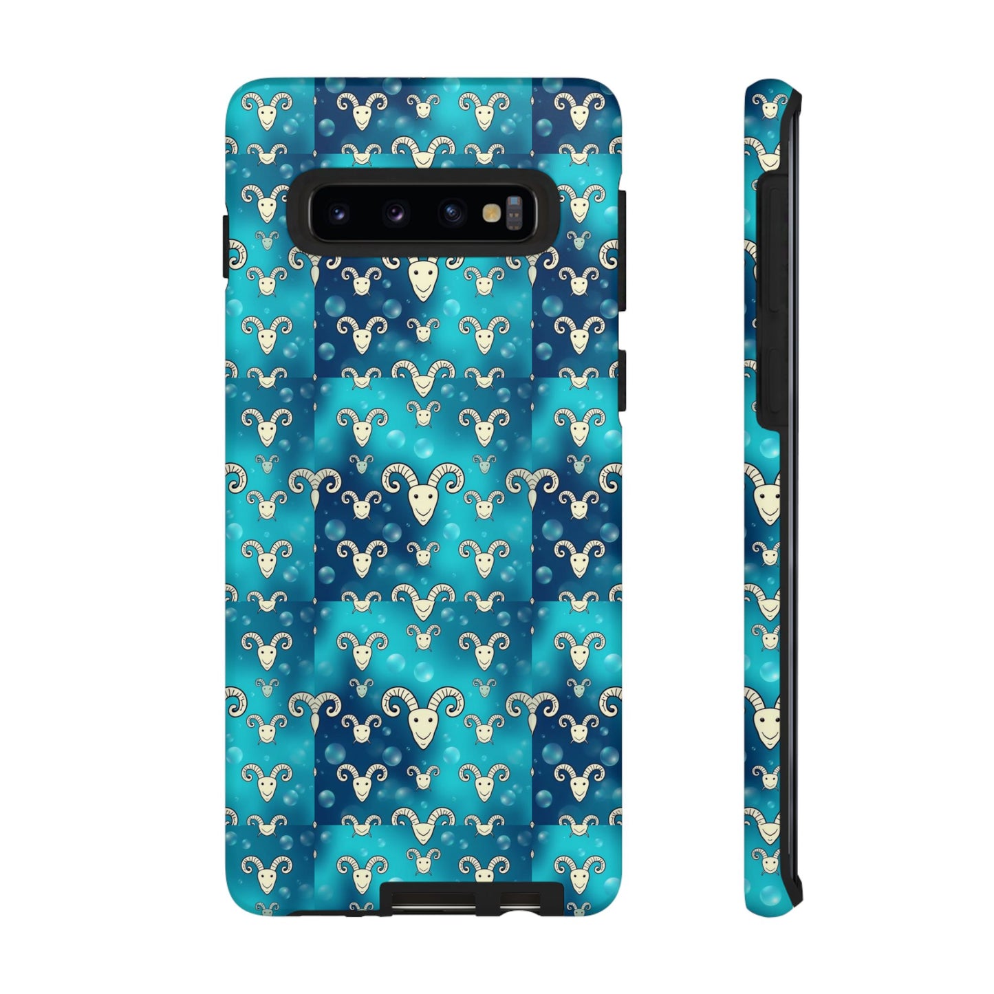 Tough Cases, Aries, Zodiac v1, Bubble Pattern