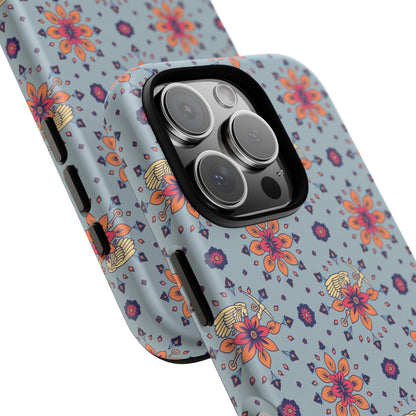 Tough Cases, Sagittarius, Zodiac v3, Flower Pattern