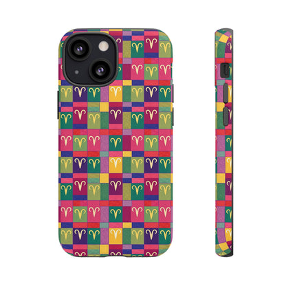 Tough Cases, Aries, Zodiac v1, Shape Pattern