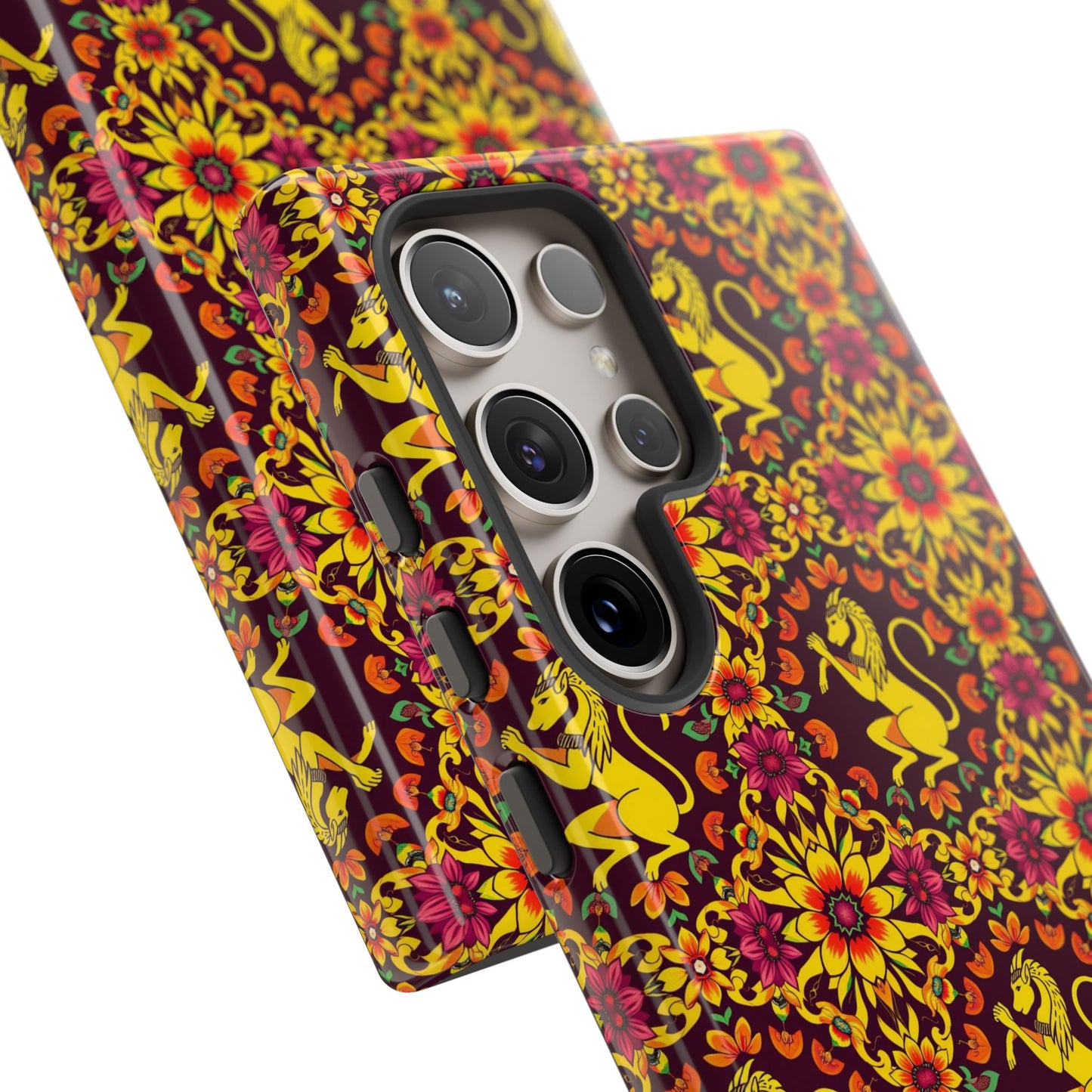 Tough Cases, Virgo, Zodiac v1, Flower Pattern