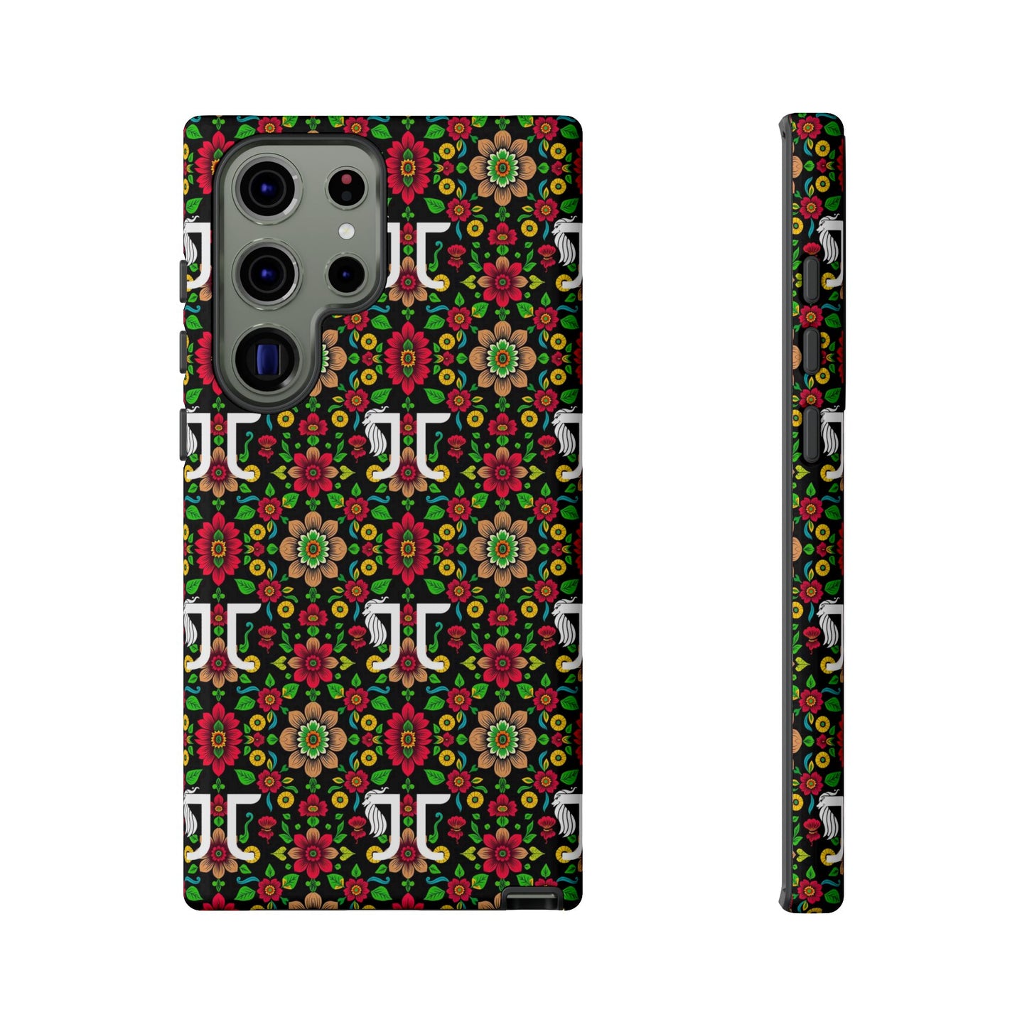 Tough Cases, Gemini, Zodiac v4, Flower Pattern