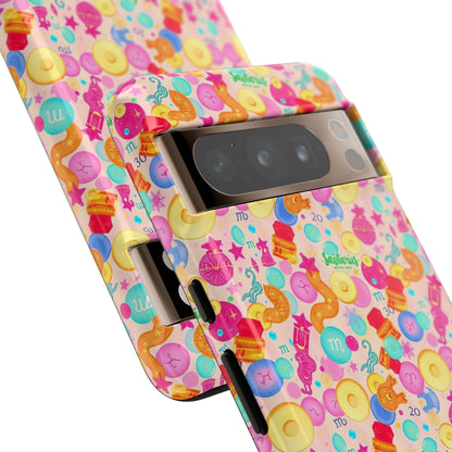 Tough Cases, Sagittarius, Zodiac v2, Bubble Pattern