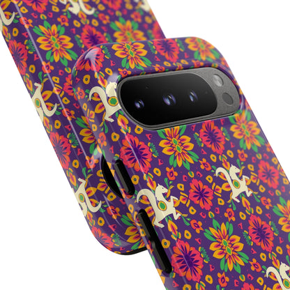 Tough Cases, Aquarius, Zodiac v1, Flower Pattern