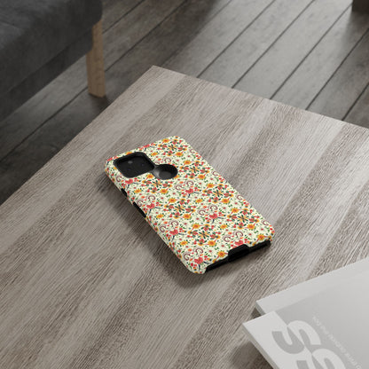 Tough Cases, Aries, Zodiac, Flower Pattern