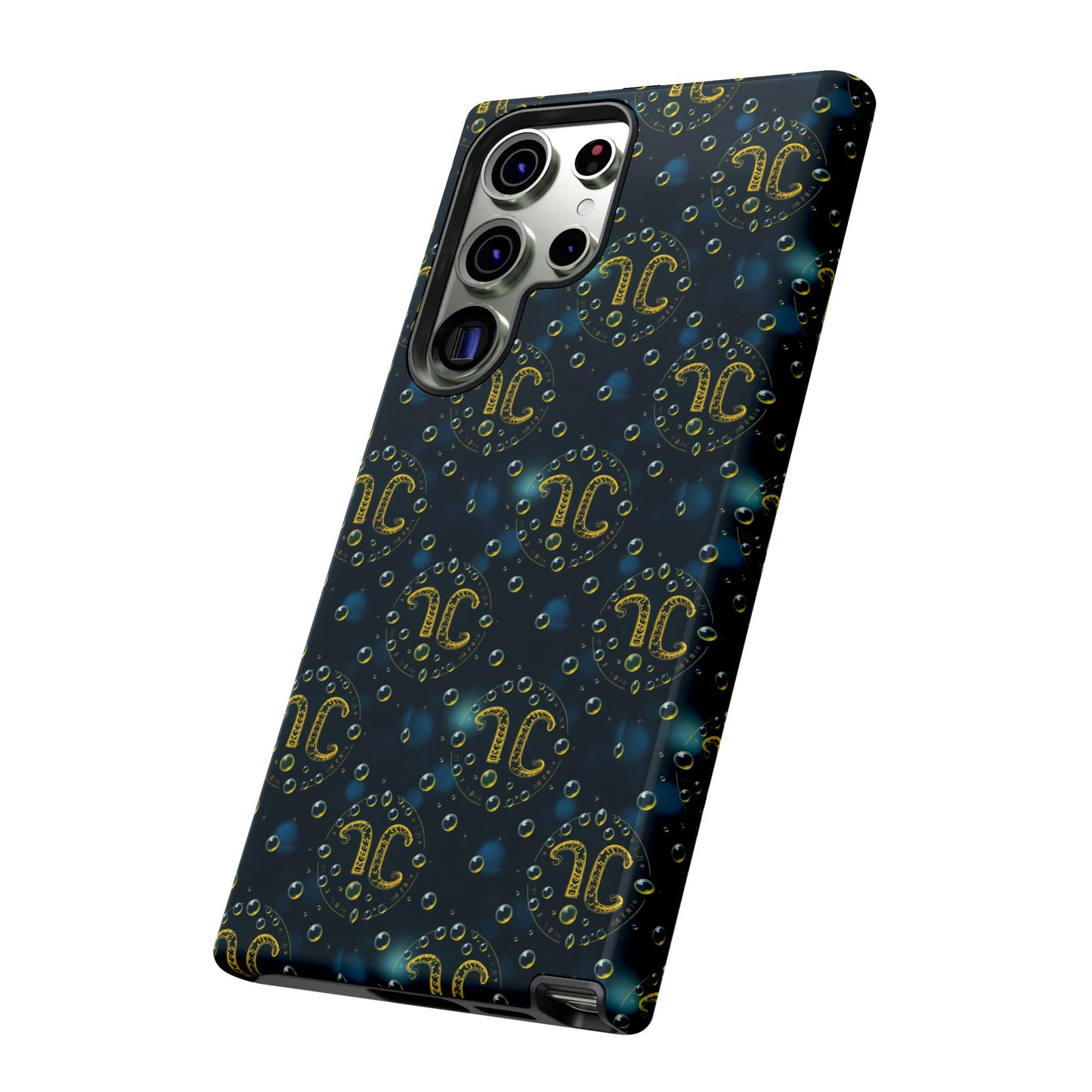 Tough Cases, Aquarius, Zodiac v2, Bubble Pattern