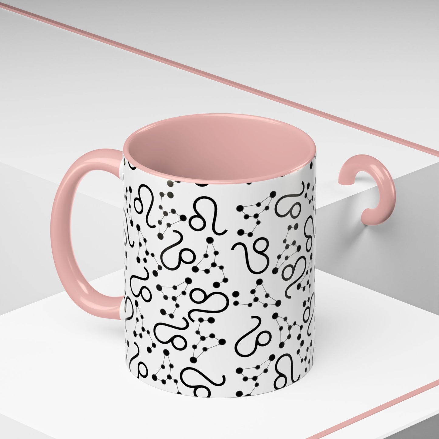 Accent Coffee Mug with the Leo sign (11, 15oz)