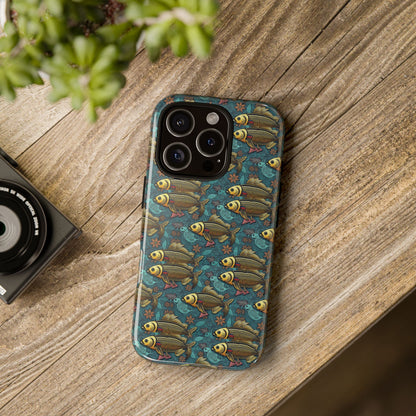 Tough Cases, Pisces, Zodiac v1, Metal Pattern