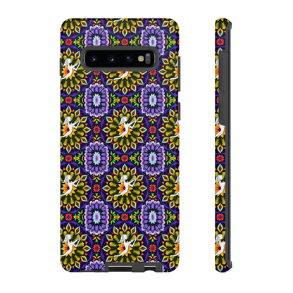 Tough Cases, Sagittarius, Zodiac v1, Flower Pattern