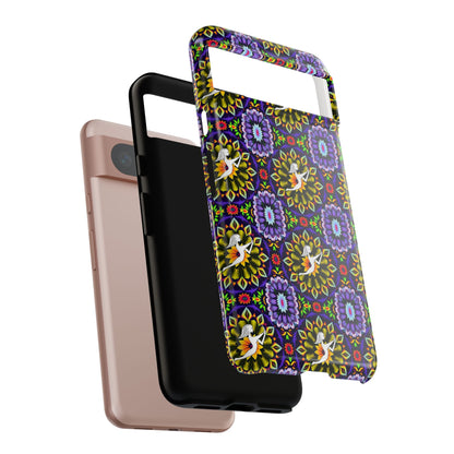 Tough Cases, Sagittarius, Zodiac v1, Flower Pattern
