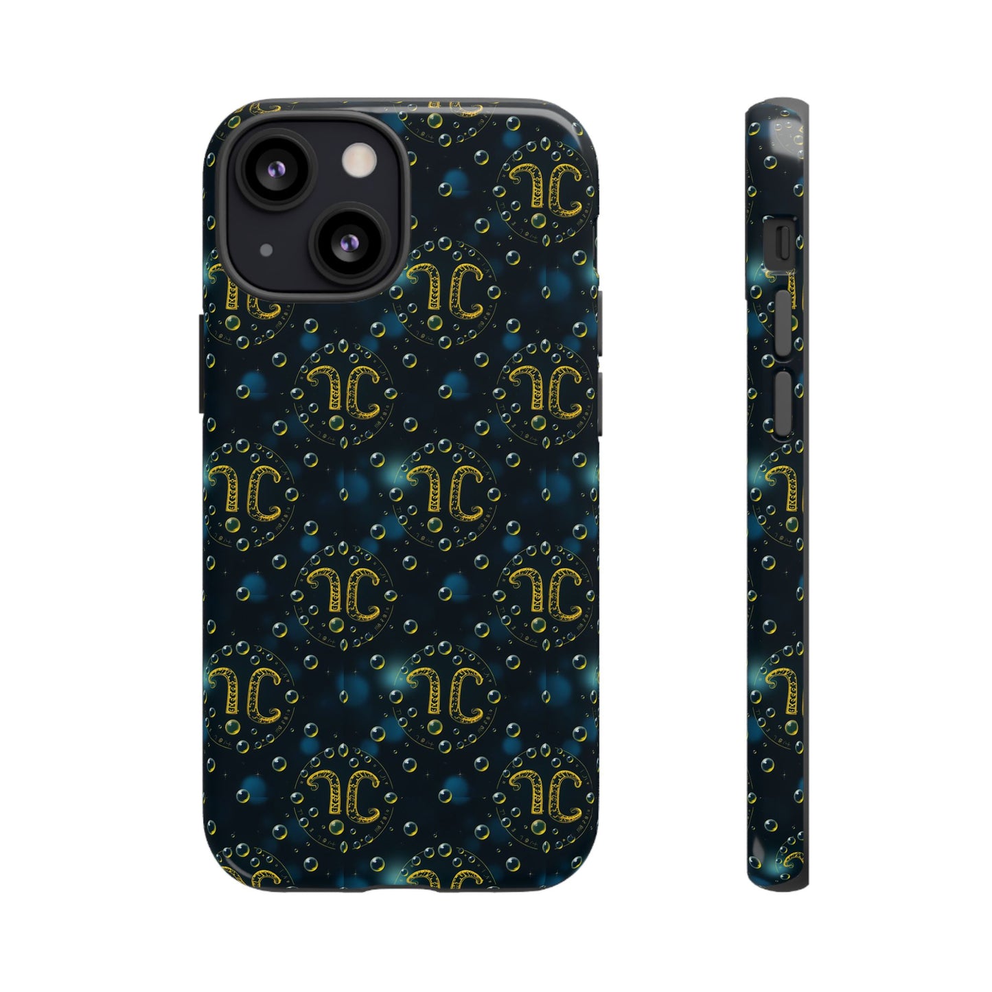 Tough Cases, Aquarius, Zodiac v2, Bubble Pattern