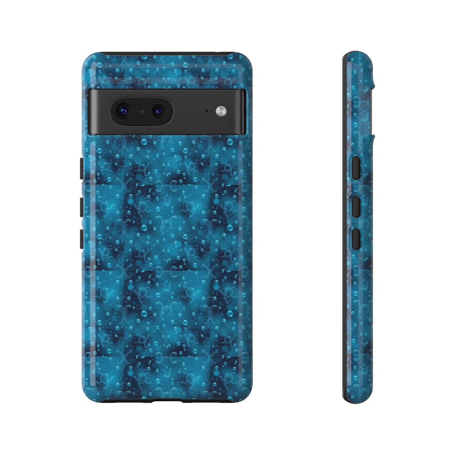 Tough Cases, Aquarius, Zodiac v3, Bubble Pattern