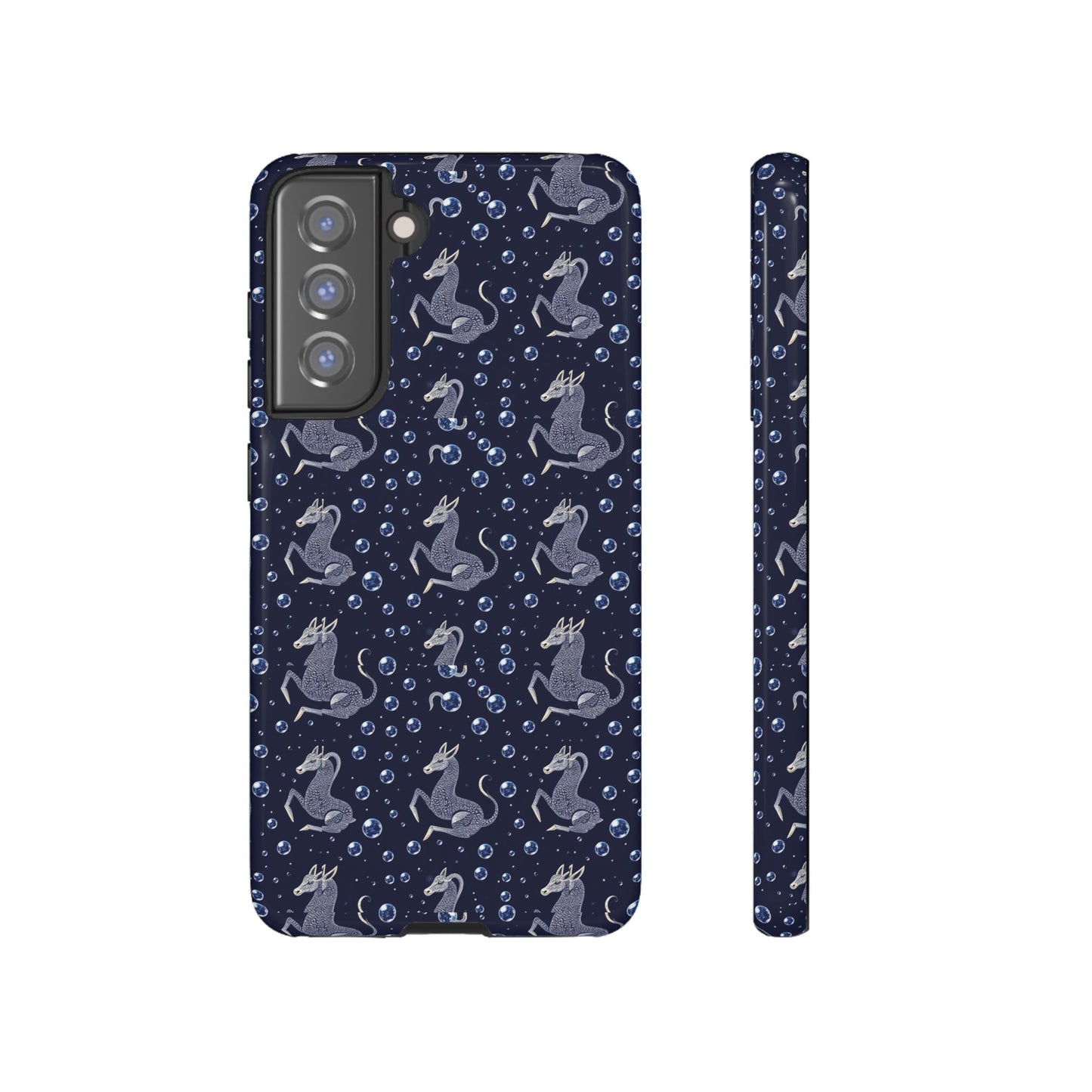 Tough Cases, Capricorn, Zodiac v2, Bubble Pattern