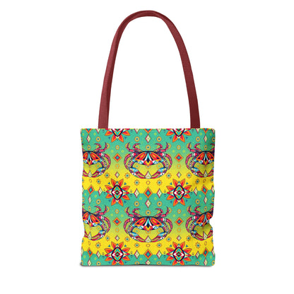 Tote Bag (AOP), Cancer, Zodiac, Jewel Pattern