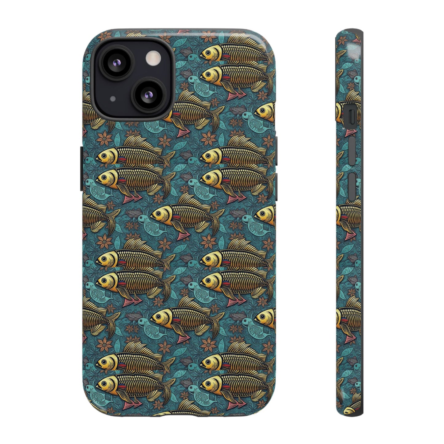 Tough Cases, Pisces, Zodiac v1, Metal Pattern