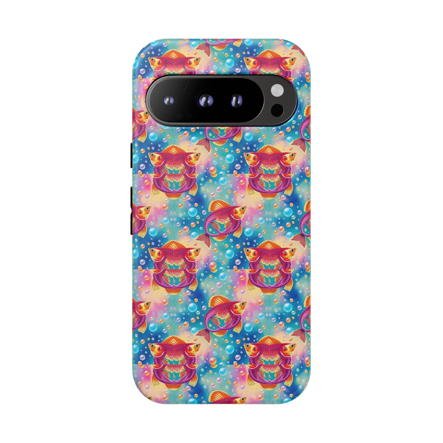Tough Cases, Pisces, Zodiac v1, Bubble Pattern