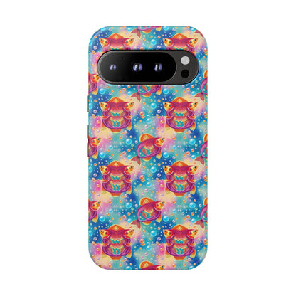 Tough Cases, Pisces, Zodiac v1, Bubble Pattern