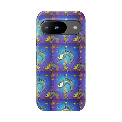 Tough Cases, Pisces, Zodiac v2, Metal Pattern