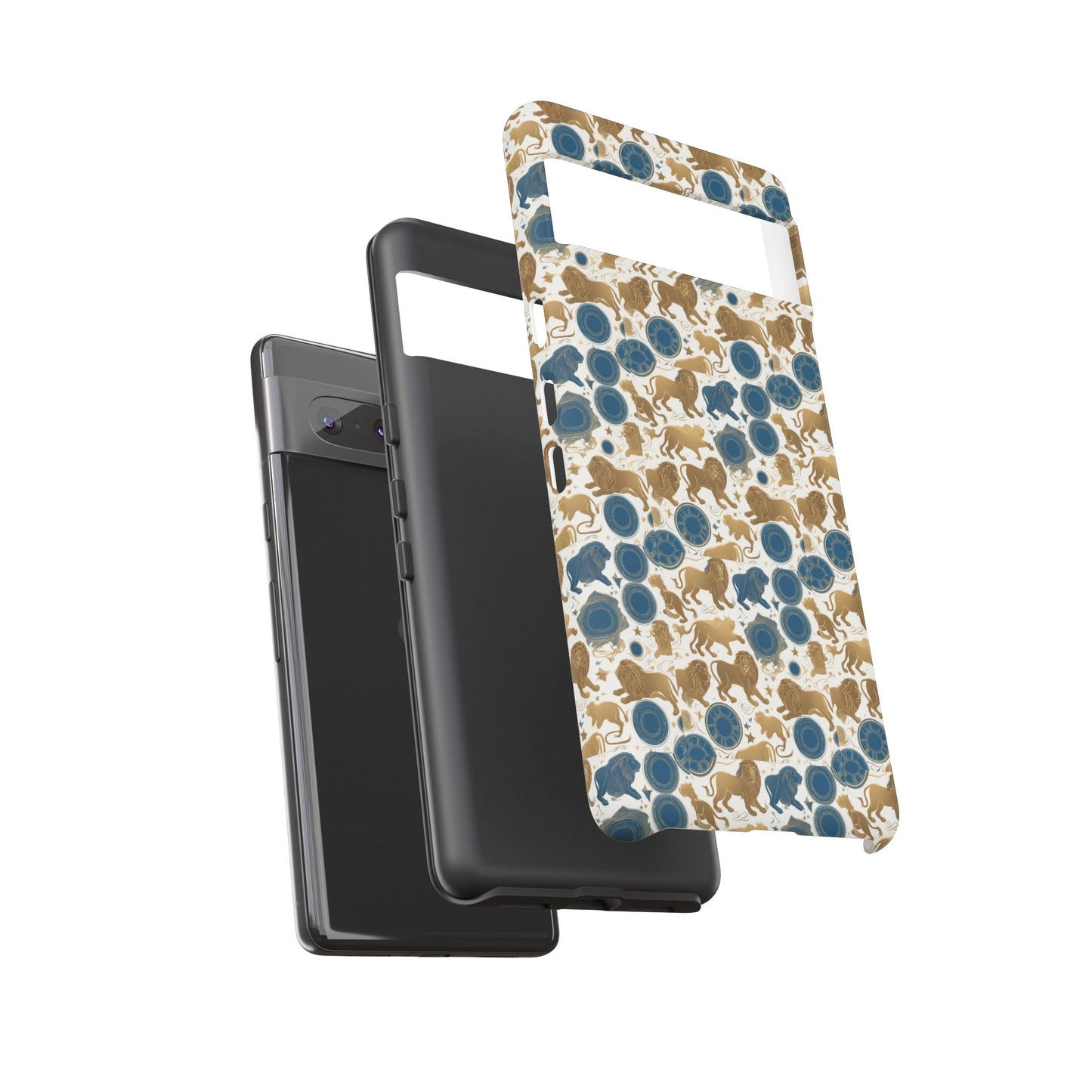 Tough Cases, Leo, Zodiac v2, Metal Pattern
