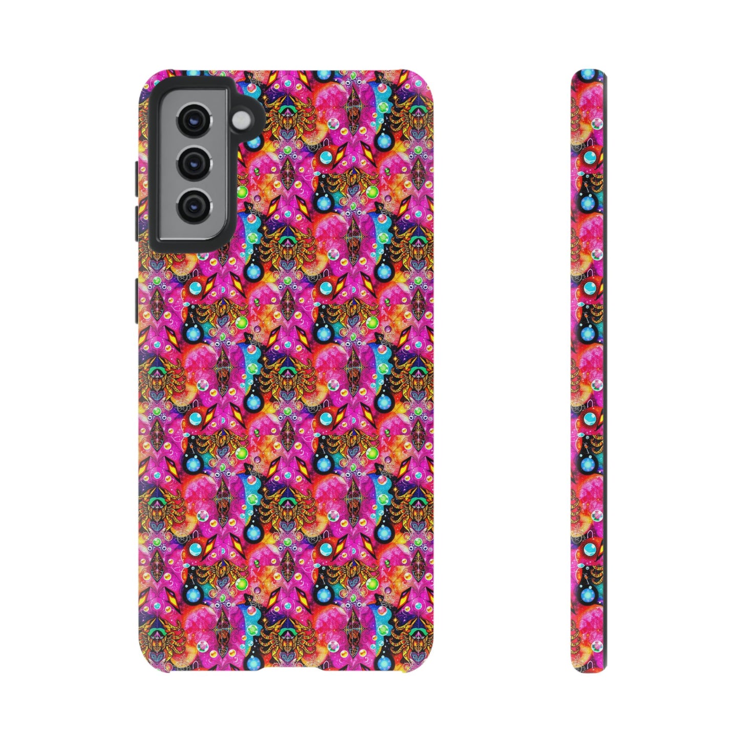 Tough Cases, Scorpio, Zodiac v1, Bubble Pattern