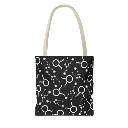 Tote Bag Taurus Zodiac sign AOP