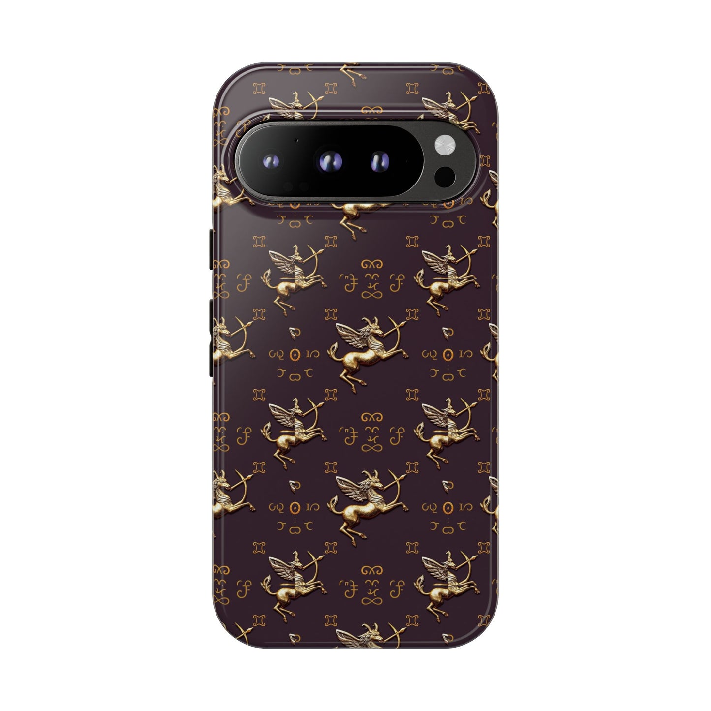 Tough Cases, Sagittarius, Zodiac v3, Metal Pattern