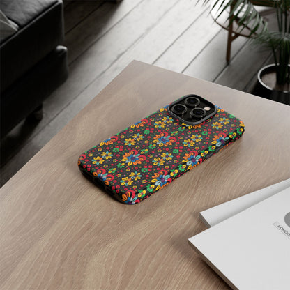 Tough Cases, Aries, Zodiac v2, Flower Pattern