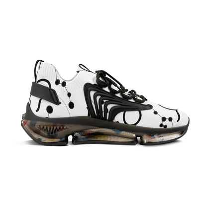 Men's Mesh Sneakers, Taurus Zodiac Sign, all over print