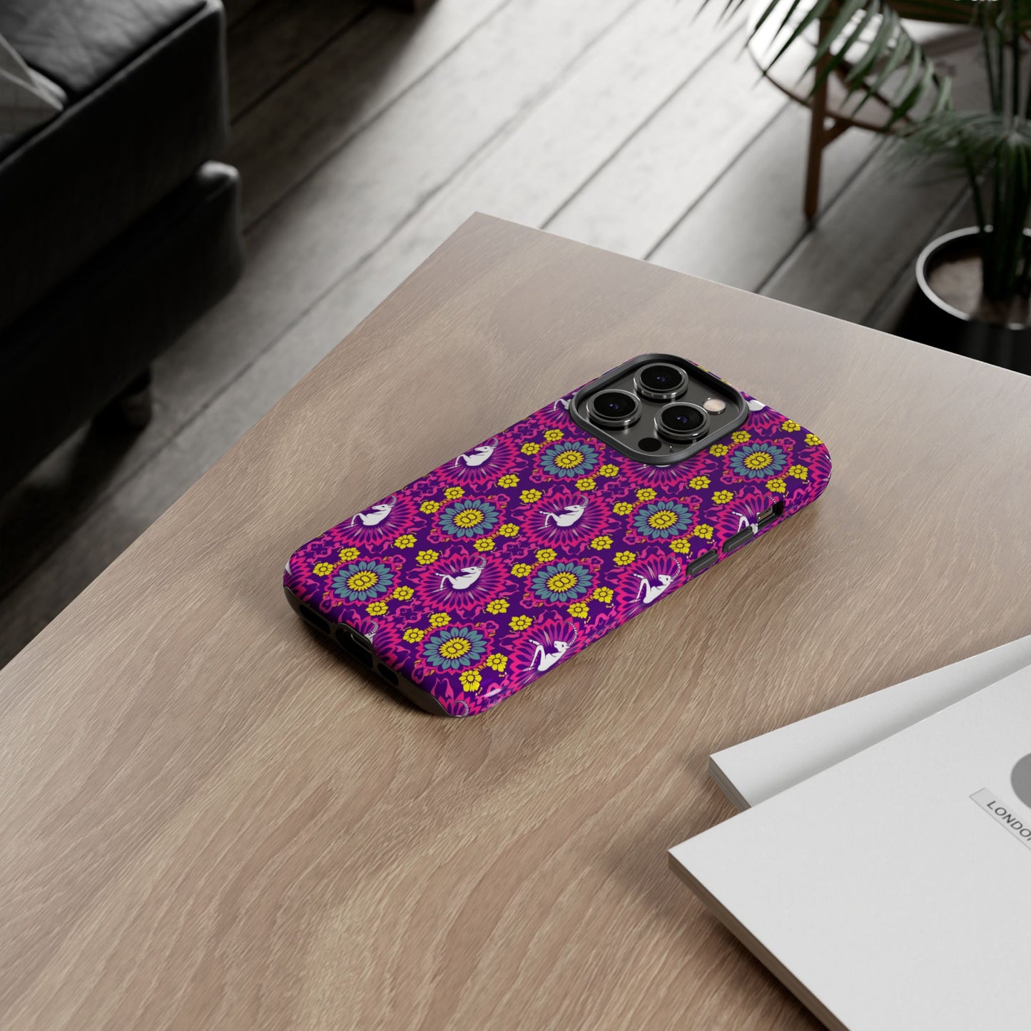 Tough Cases, Capricorn, Zodiac, Flower Pattern