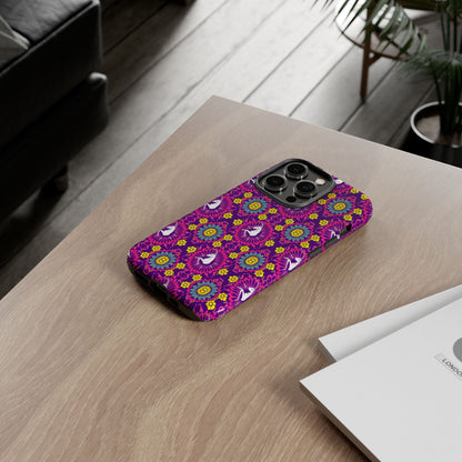 Tough Cases, Capricorn, Zodiac, Flower Pattern