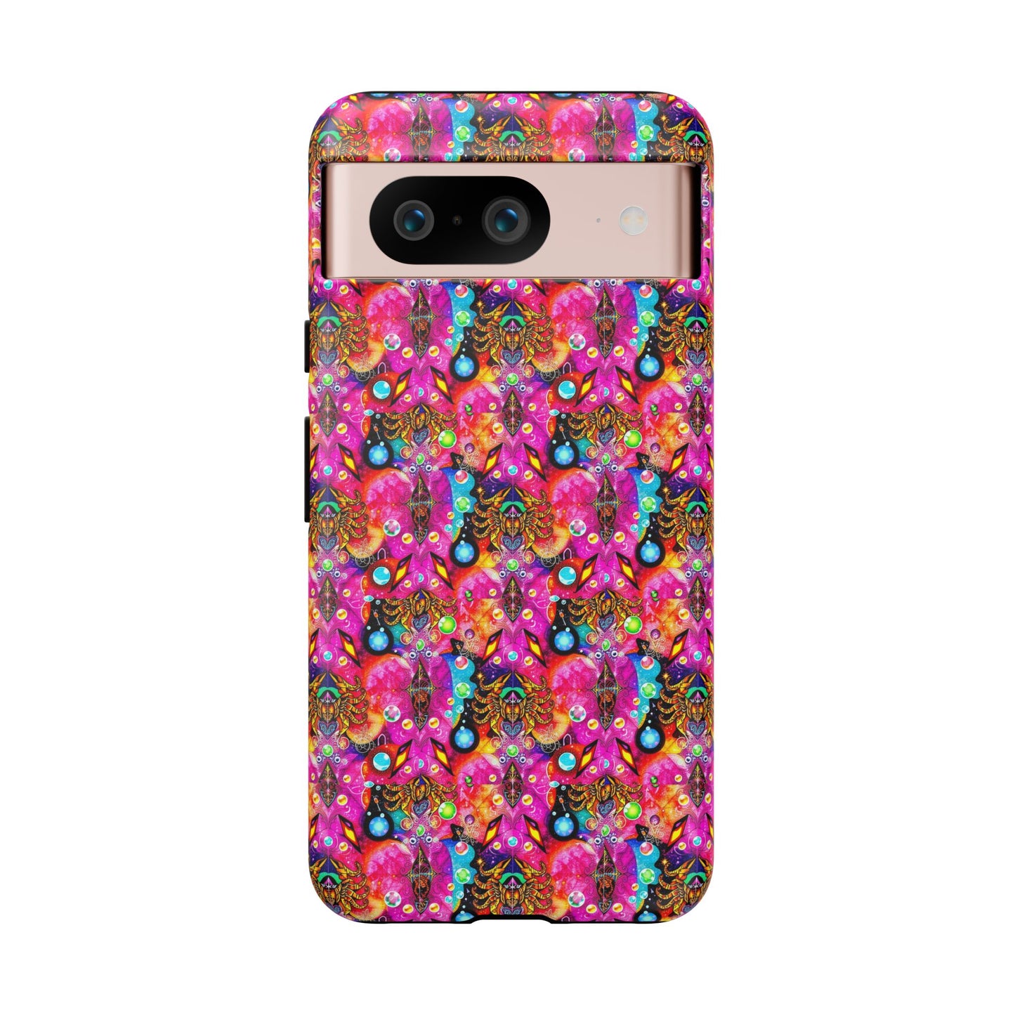 Tough Cases, Scorpio, Zodiac v1, Bubble Pattern