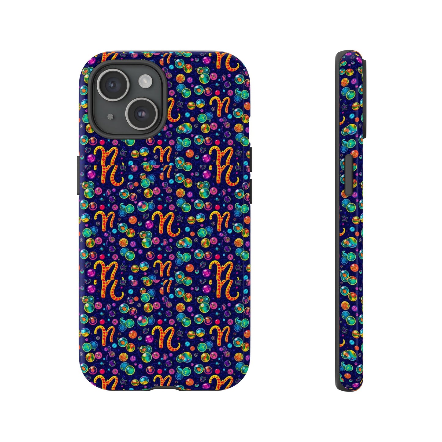 Tough Cases, Aquarius, Zodiac, Bubble Pattern