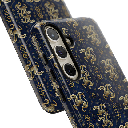 Tough Cases, Aquarius, Zodiac v2, Metal Pattern