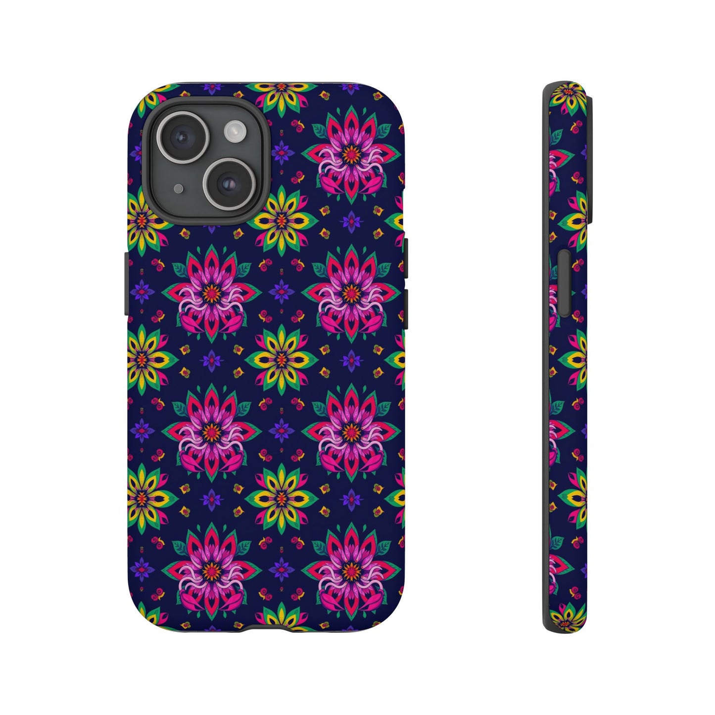 Tough Cases, Scorpio, Zodiac v4, Flower Pattern