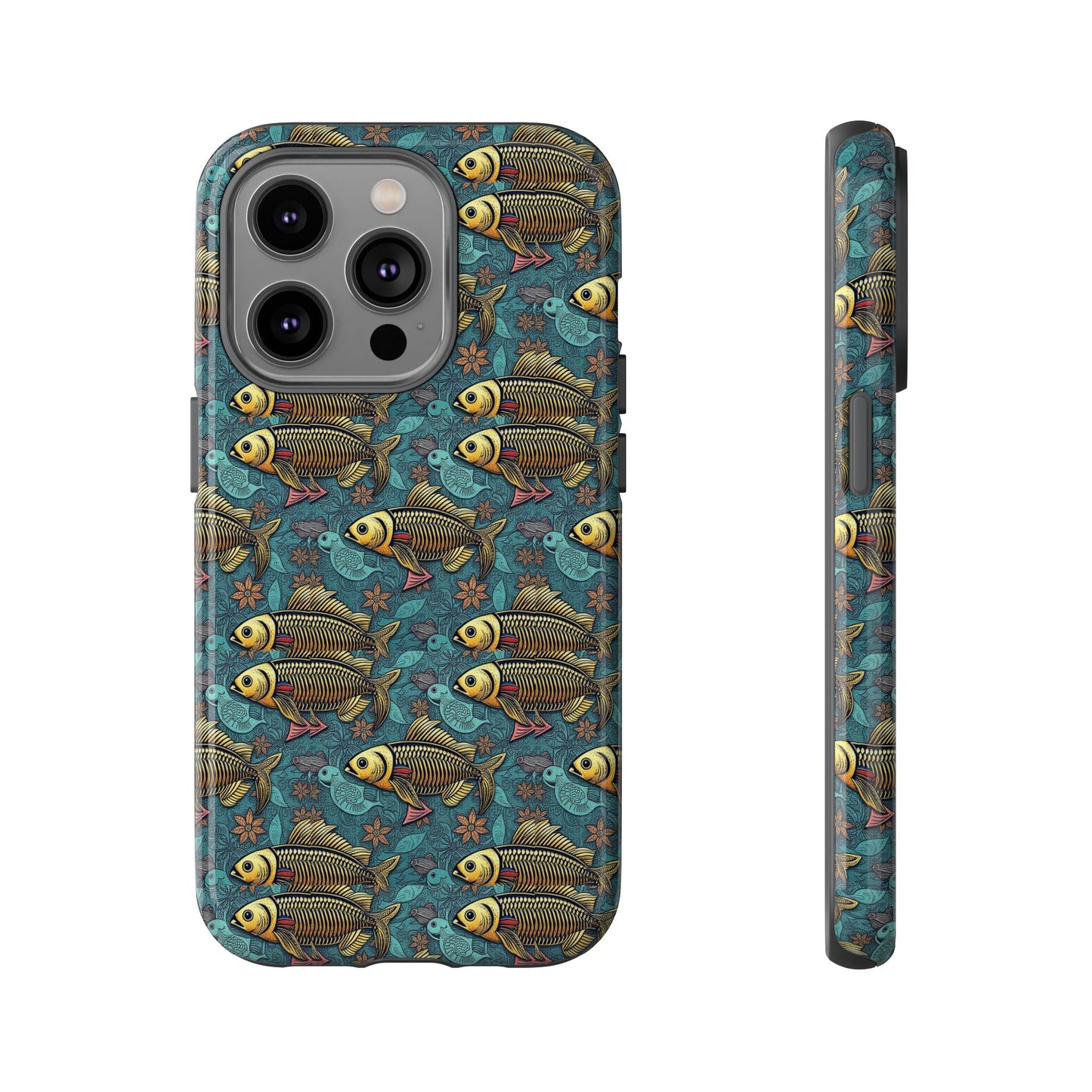 Tough Cases, Pisces, Zodiac v1, Metal Pattern