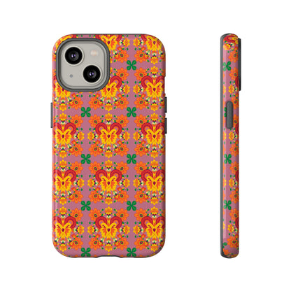 Tough Cases, Aries, Zodiac v1, Flower Pattern