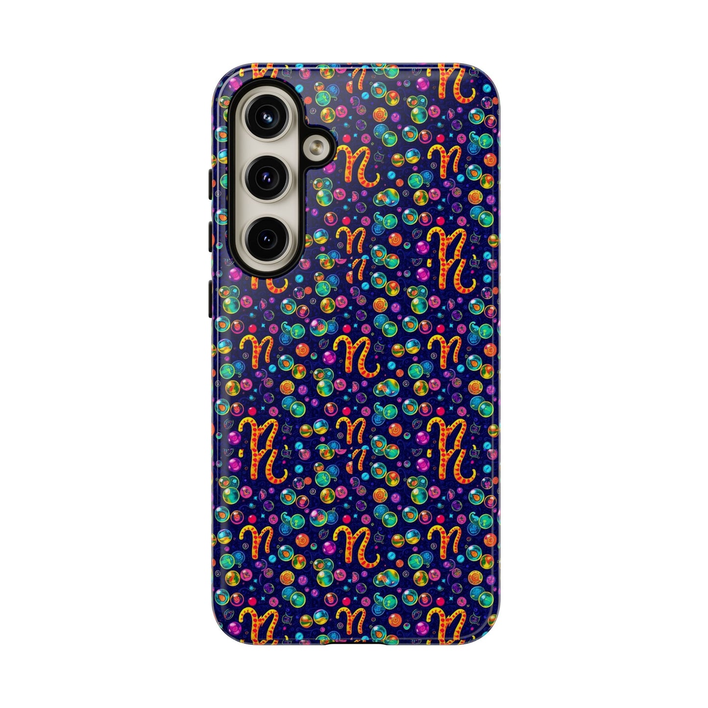 Tough Cases, Aquarius, Zodiac, Bubble Pattern
