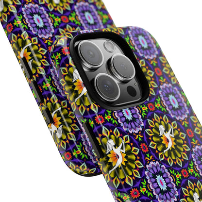 Tough Cases, Sagittarius, Zodiac v1, Flower Pattern