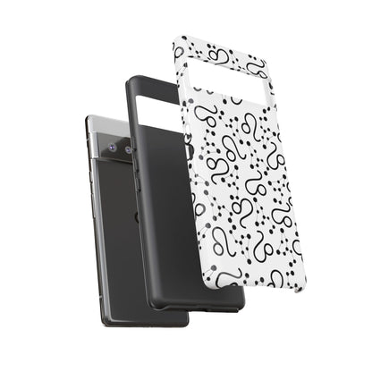Tough Cases with the Leo Zodiac sign for iPhone, Samsung Galaxy, and Google Pixel devices