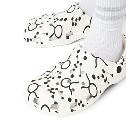 EVA Foam Rubber Shoes (AOP), Material 100% EVA, Taurus Zodiac Design