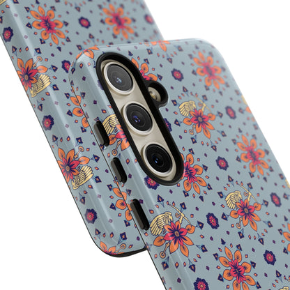 Tough Cases, Sagittarius, Zodiac v3, Flower Pattern