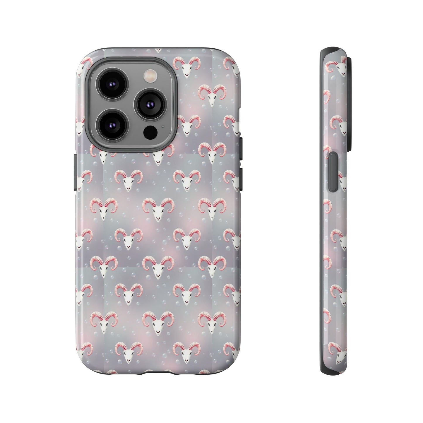 Tough Cases, Aries, Zodiac v2, Bubble Pattern