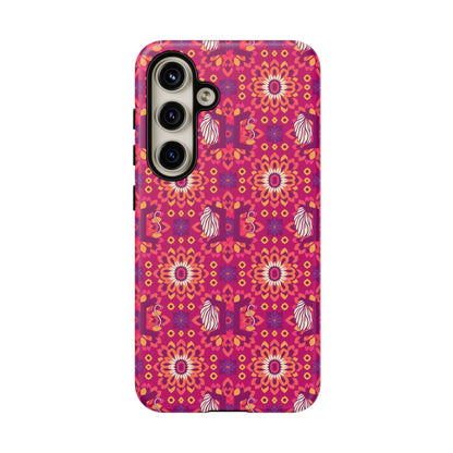 Tough Cases, Gemini, Zodiac v1, Flower Pattern