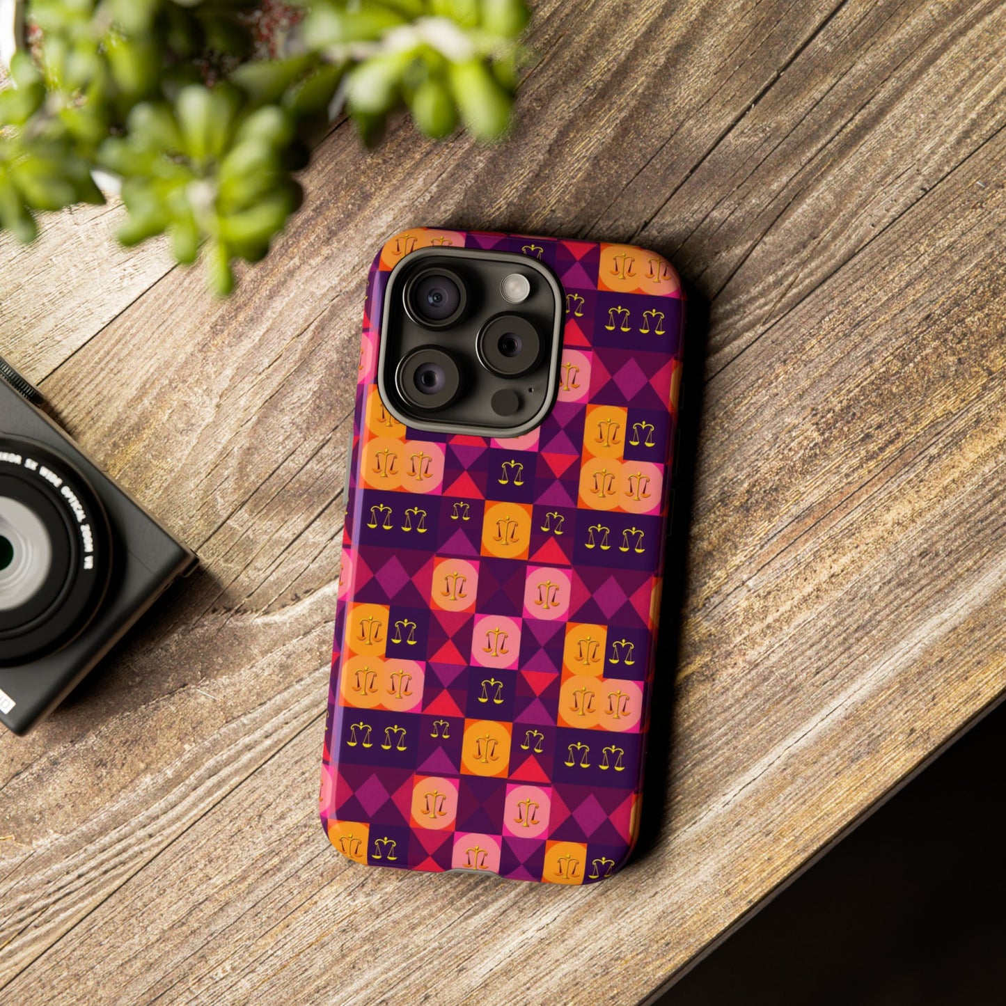 Tough Cases, Libra, Zodiac v1, Shape Pattern