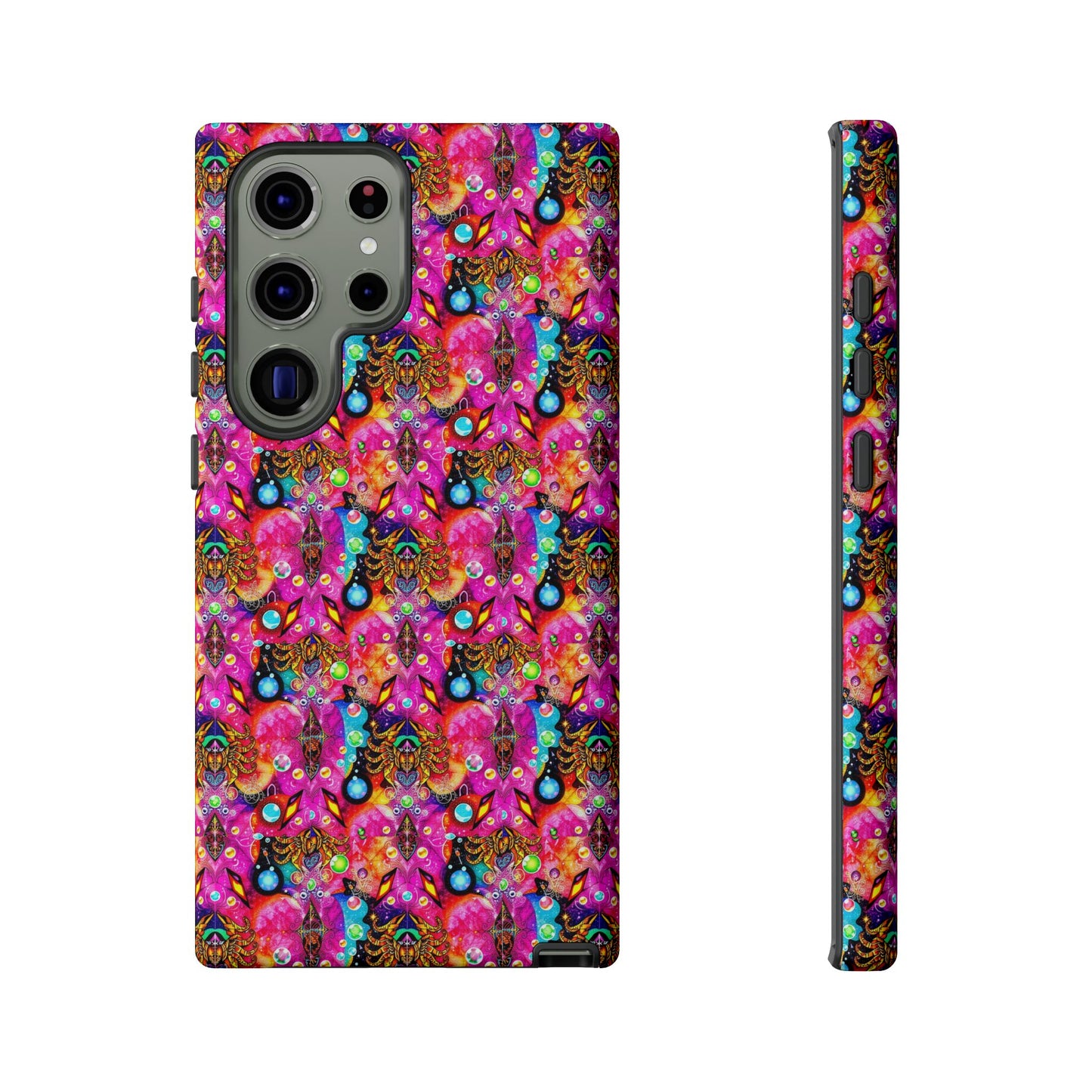 Tough Cases, Scorpio, Zodiac v1, Bubble Pattern