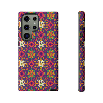 Tough Cases, Aquarius, Zodiac v1, Flower Pattern