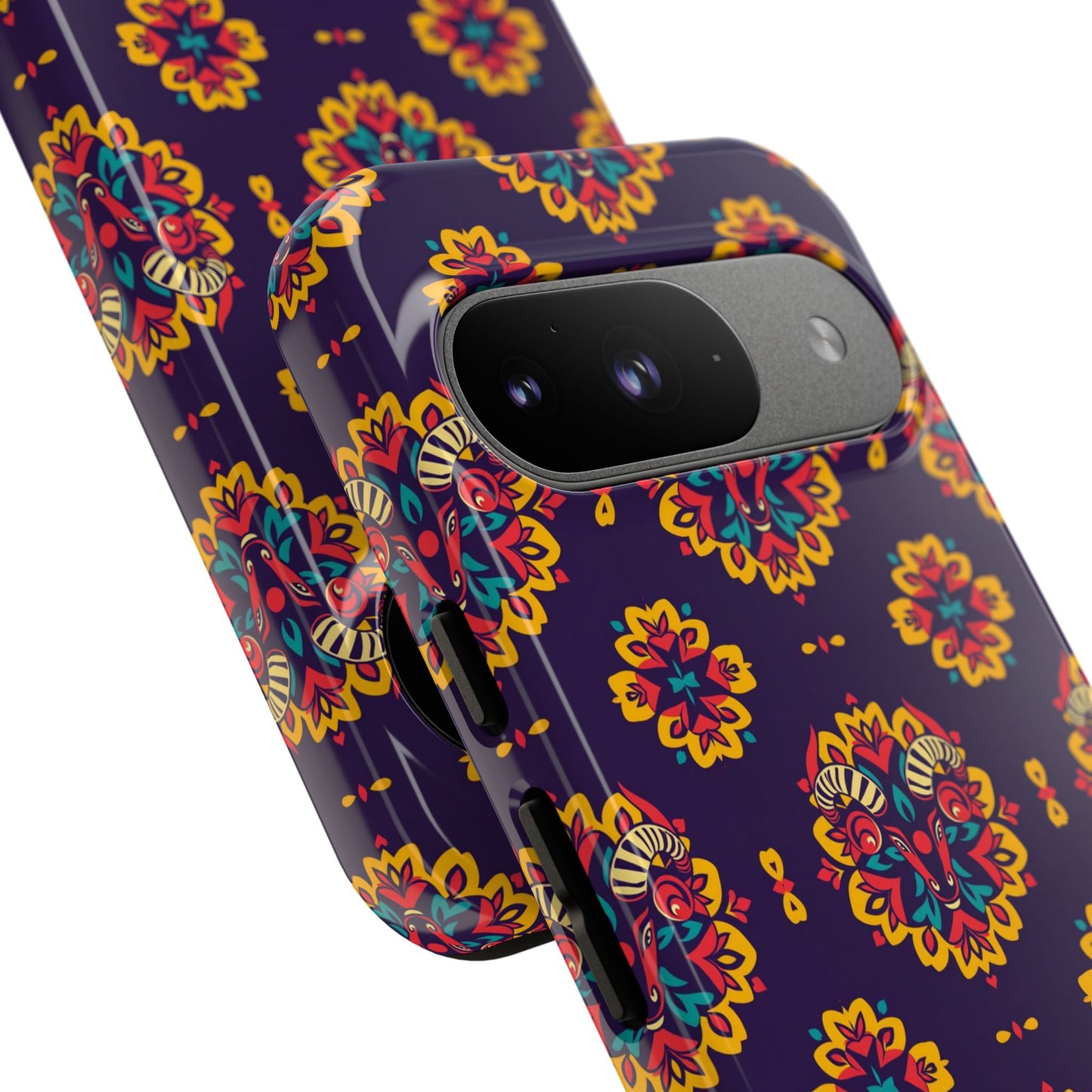 Tough Cases, Taurus, Zodiac, Flower Pattern