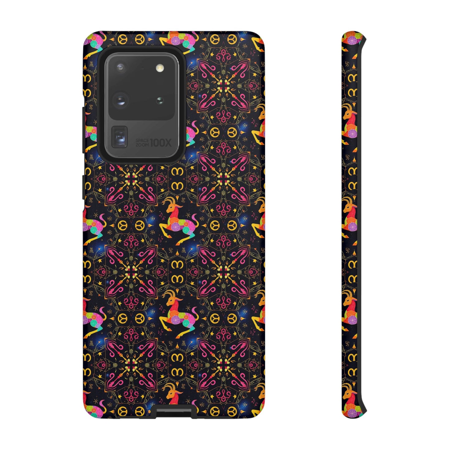 Tough Cases, Capricorn, Zodiac v2, Metal Pattern