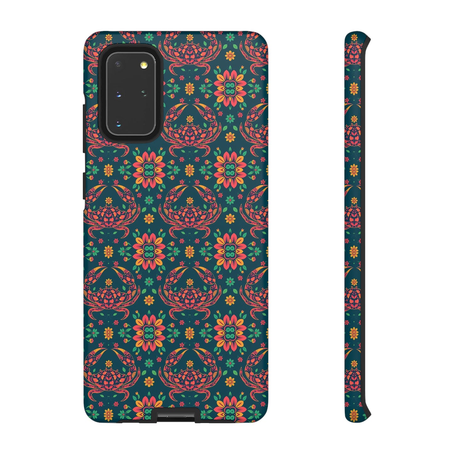 Tough Cases, Cancer, Zodiac v4, Flower Pattern