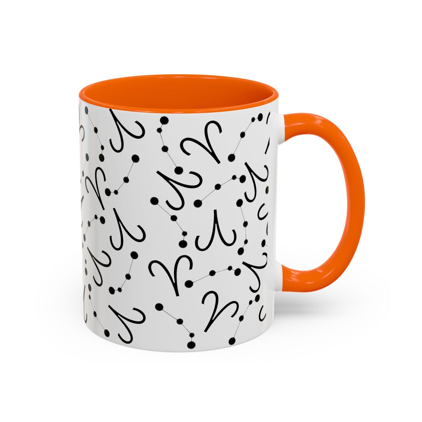Accent Coffee Mug with the Aries sign (11, 15oz)